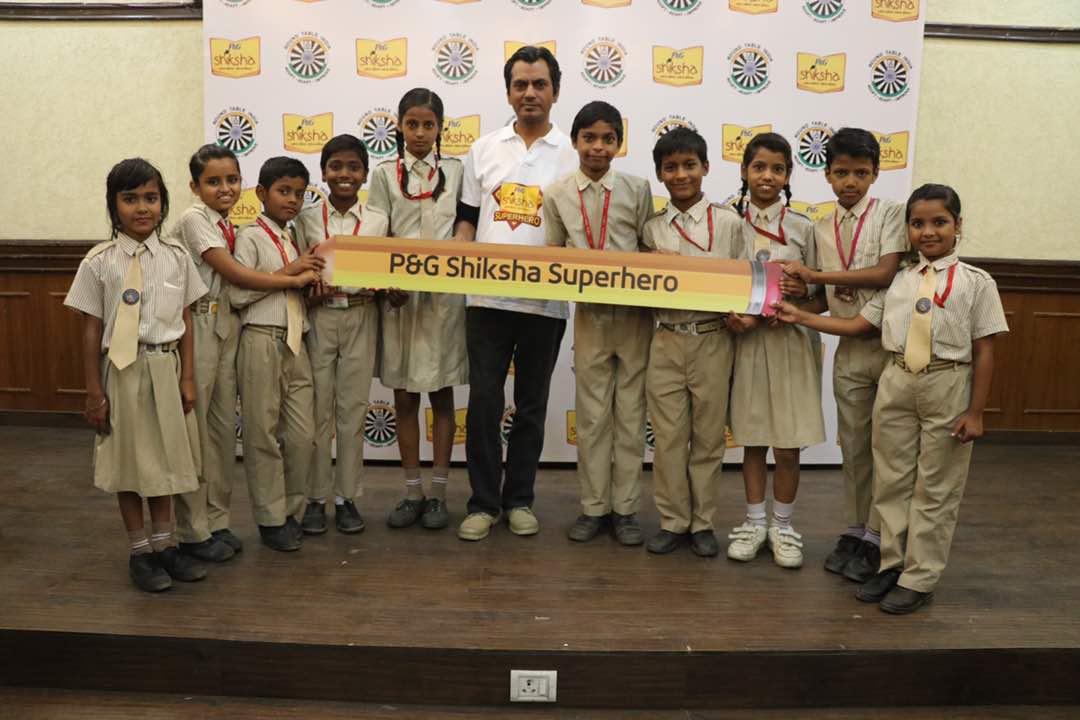Today I became a shiksha superhero 4 da children of a P&G shiksha school!  #MakeADifference #Simplechoice  #PGShiksha