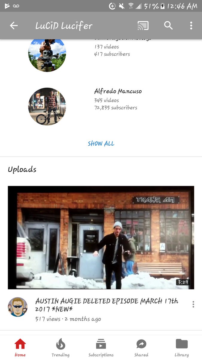 Jibbin_Jerry's tweet photo. @Austin_aug Lmao the only video on his channel is one he stole from you... Clearly he's a closet fan https://t.co/tfra7gwULs