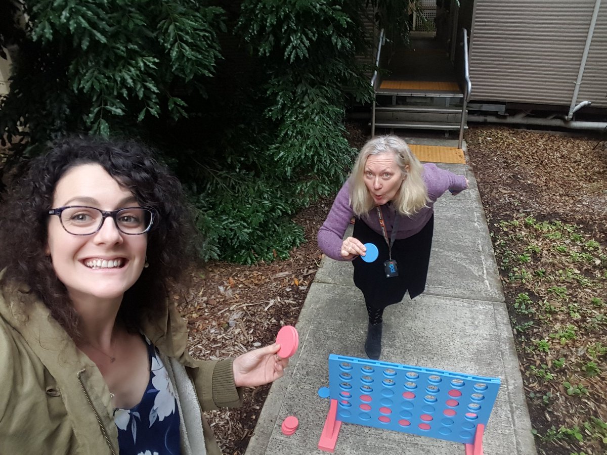 bridgetcfly's tweet photo. Blackout at Westmead, doesn't bother us! #bossforaday #wellbeing #blackout Always ready to play #connect4 @WestSydHealth @USyd_Westmead https://t.co/TV9H8QdKsU