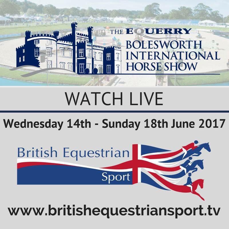 Watch LIVE on britishequestriansport.tv