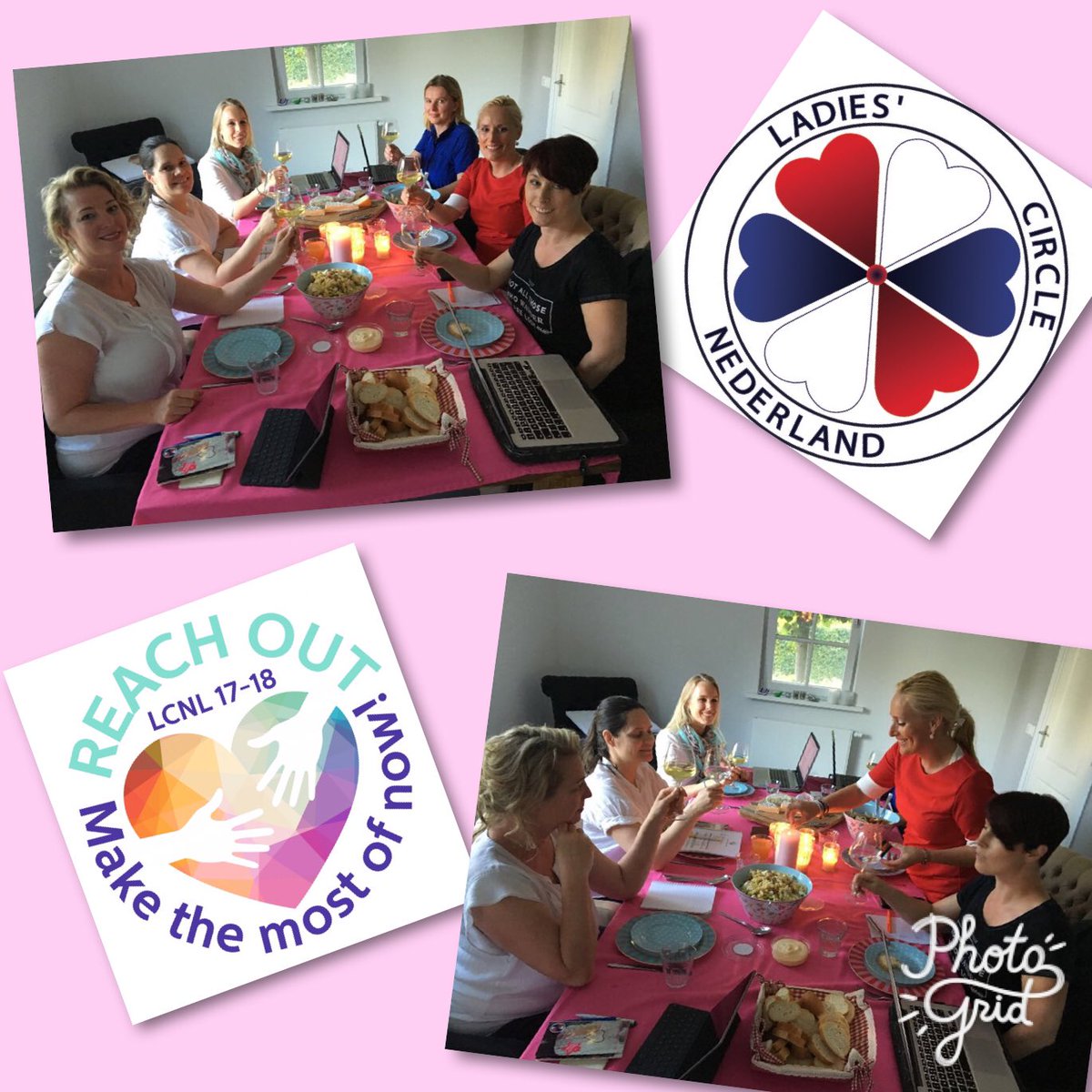 Eerste HB vergadering van het bestuur '17-'18. #ReachOut #MakeTheMostOfNow!