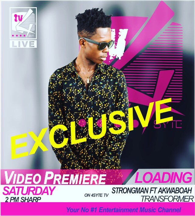 StrongmanBurner's tweet image. Surprise: video for #Transformer feat @AkwaboahMusic premieres on @official4SYTETV this saturday. 
#WateAnaa
