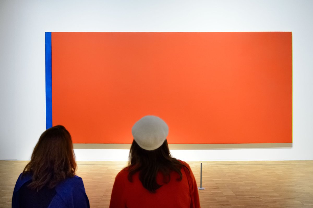 Живопись цветового поля картины барнетт ньюман