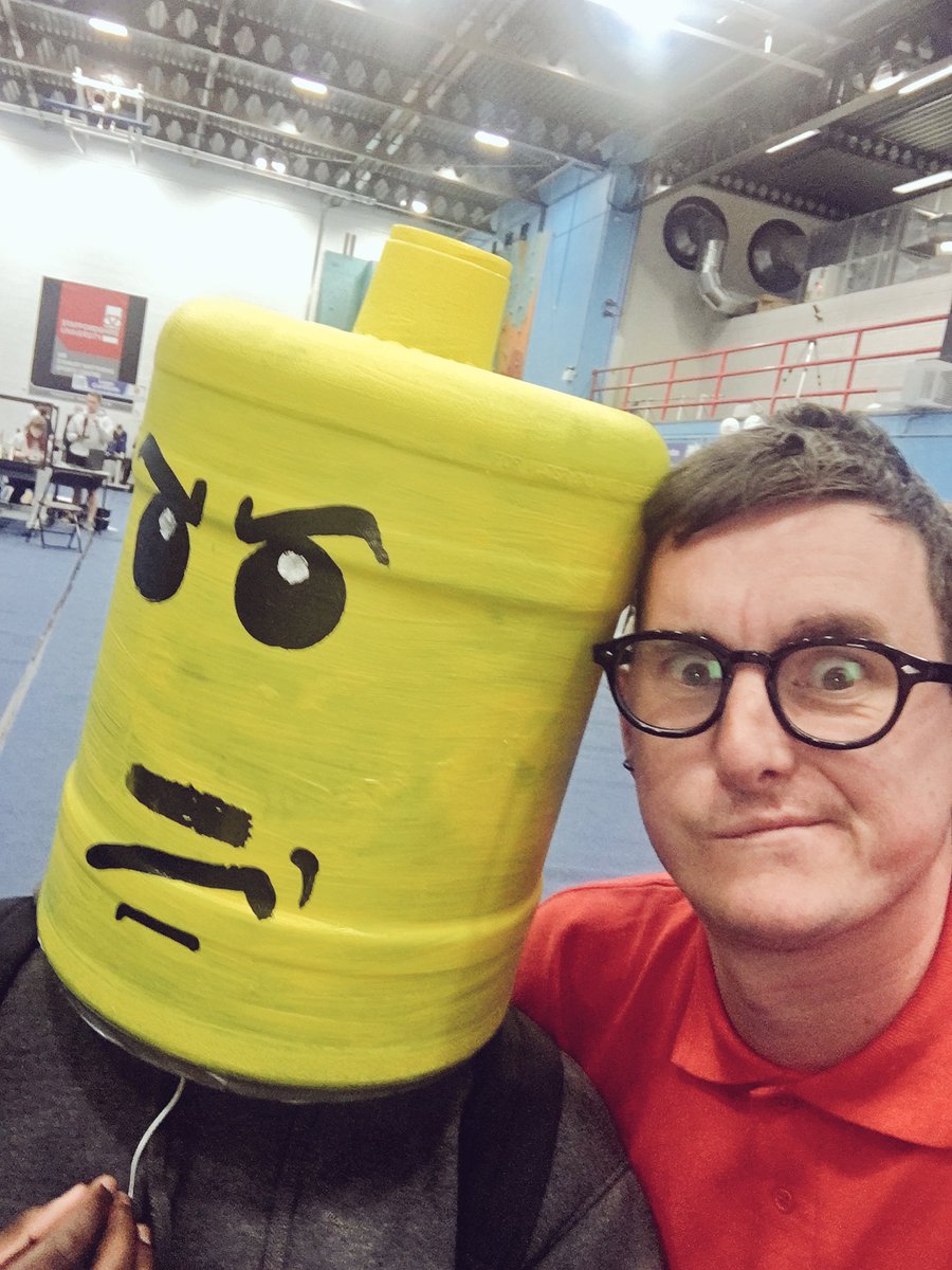 Pleased to meet you! Here we have <a href="/Ben_McManus/">Benedict McManus</a> doing what he does best #posing at <a href="/KMFmetal/">KMF Group Ltd</a> #yeoty17