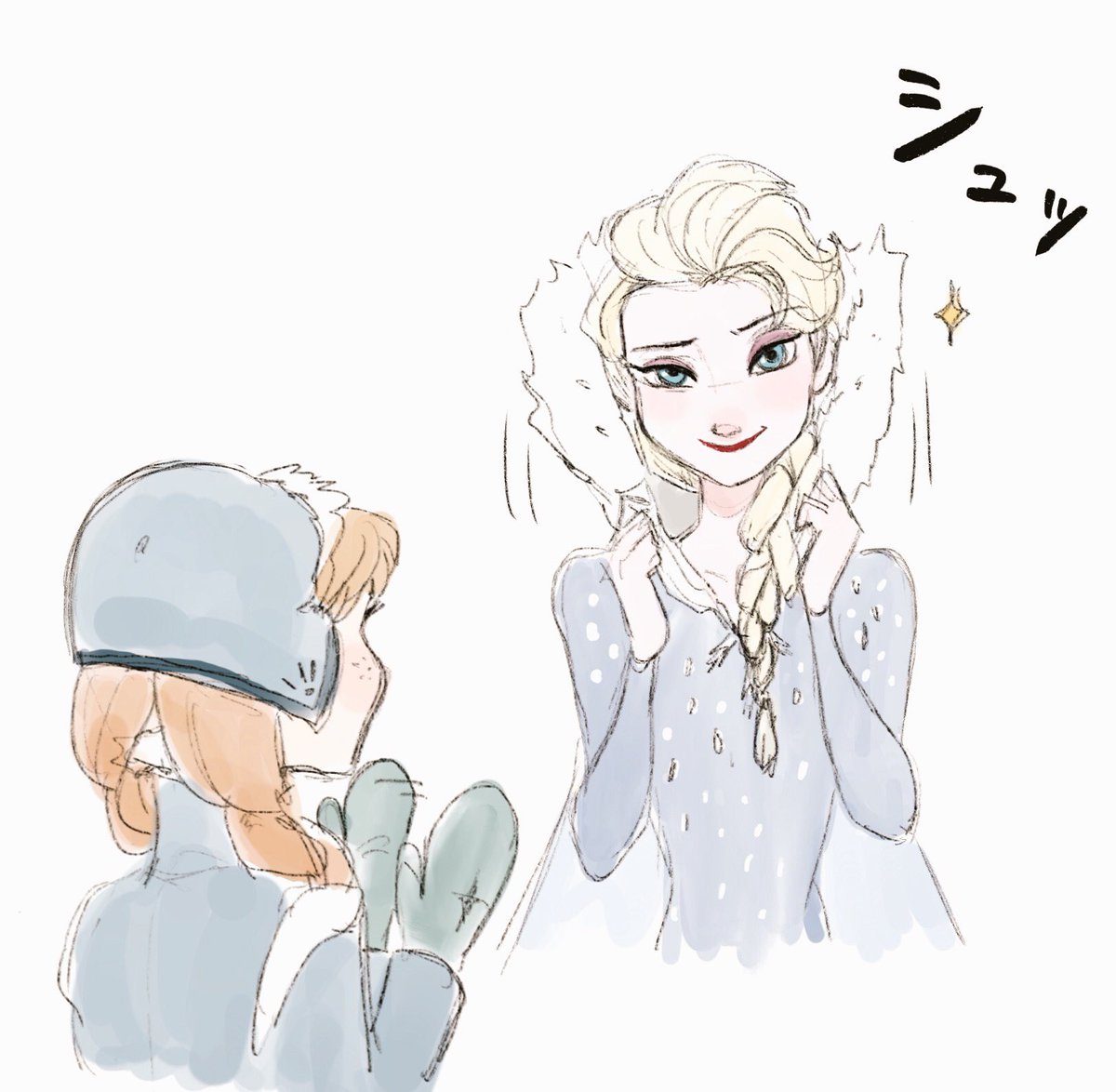 Nya_mooon's tweet photo. 「初期設定の私」
「ヒュー！ヒュー！」 https://t.co/aS6Dzmiuz9
