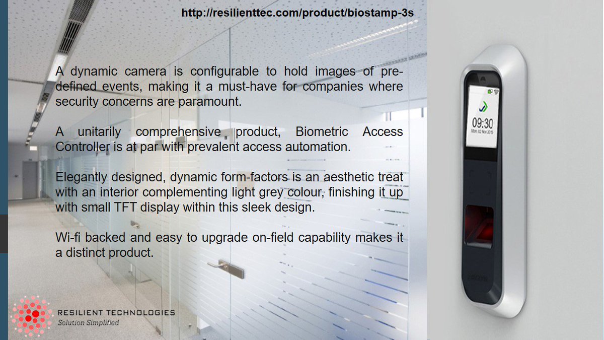 resilienttec's tweet photo. Get #AdvancedFingerprintAttendance+#AccessMachine | #Biostamp3S with inbuilt WIFI and TCP/IP from @resilienttec.com
https://t.co/ZFAkmBto41 https://t.co/kWgzzZzVov