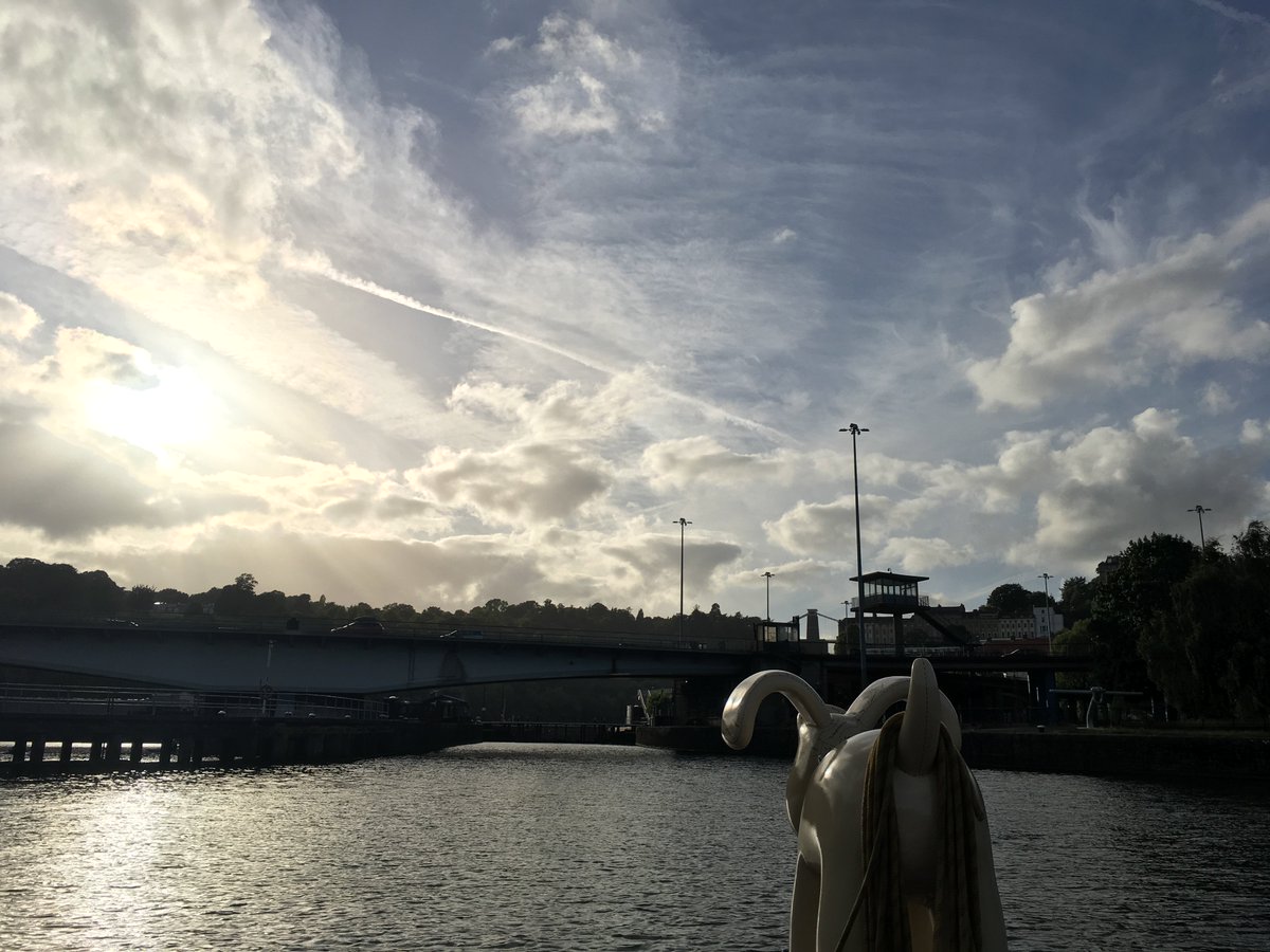 BurgesSalmonTS's tweet photo. Another beautiful Bristol evening for our @BurgesSalmon summer vacation scheme boat trip last night! #BeSalmon https://t.co/aqMRpTTaE4