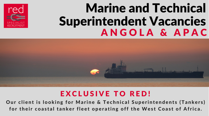 RedIsRecruiting's tweet image. #RedisRecruiting -Marine and Technical Superintendents (Tankers). Please click on the link to apply on our website - lnkd.in/gxXYeyx