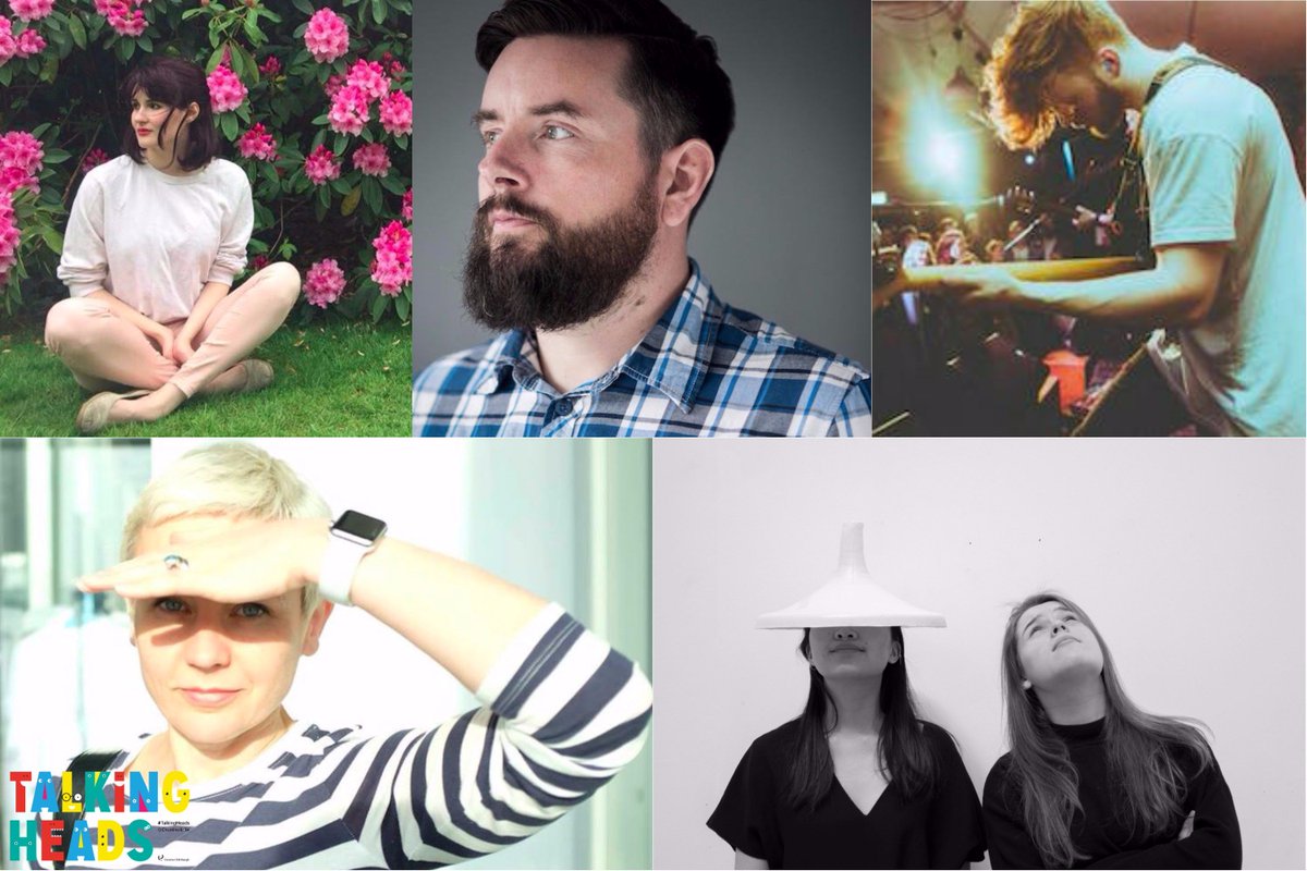 Super excited to hear from this lovely bunch at #TalkingHeads on Tuesday 😎 eventbrite.co.uk/e/talking-head…