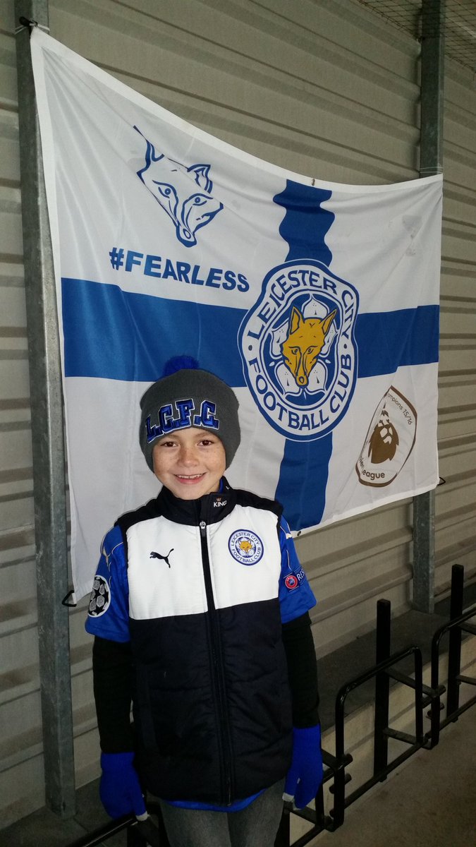 LestahBoy's tweet photo. #LCFCDad...me and my Dad at my first away game vs Watford... https://t.co/m4MbJw76rK