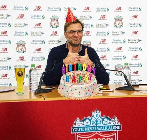 Happy birthday Jurgen Klopp  