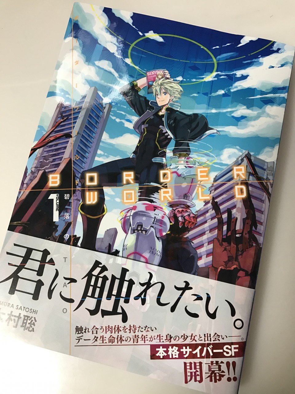 木村聡 ボーダーワールド2巻発売中 Pa Twitter ウルトラジャンプで連載中の ボーダーワールド 碧落のtao コミックス 巻が6 19発売となります よろしくお願いいたします