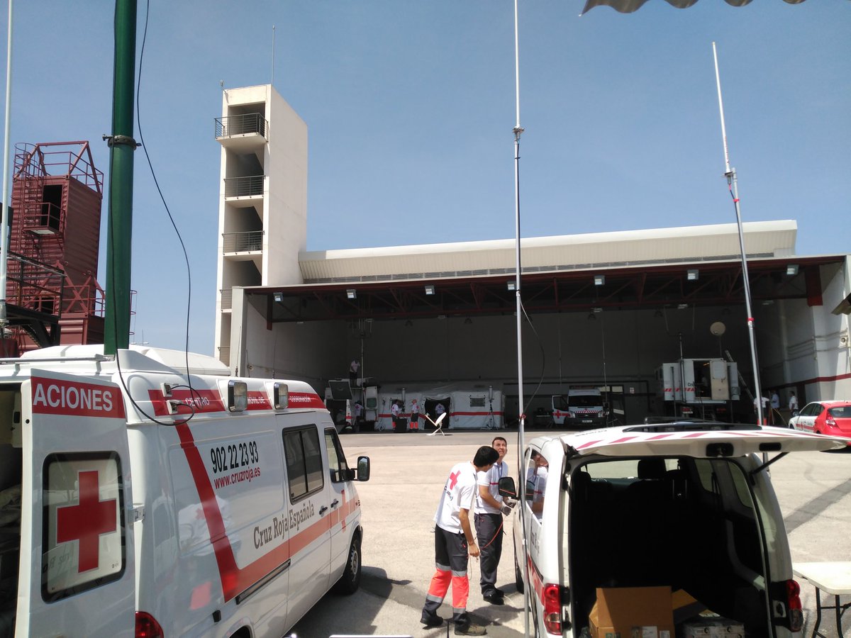 rijich's tweet photo. Despliegue de recursos #ERIECC #JornadasERIECCAnd @CRE_Emergencias https://t.co/3pTdi3vVIN