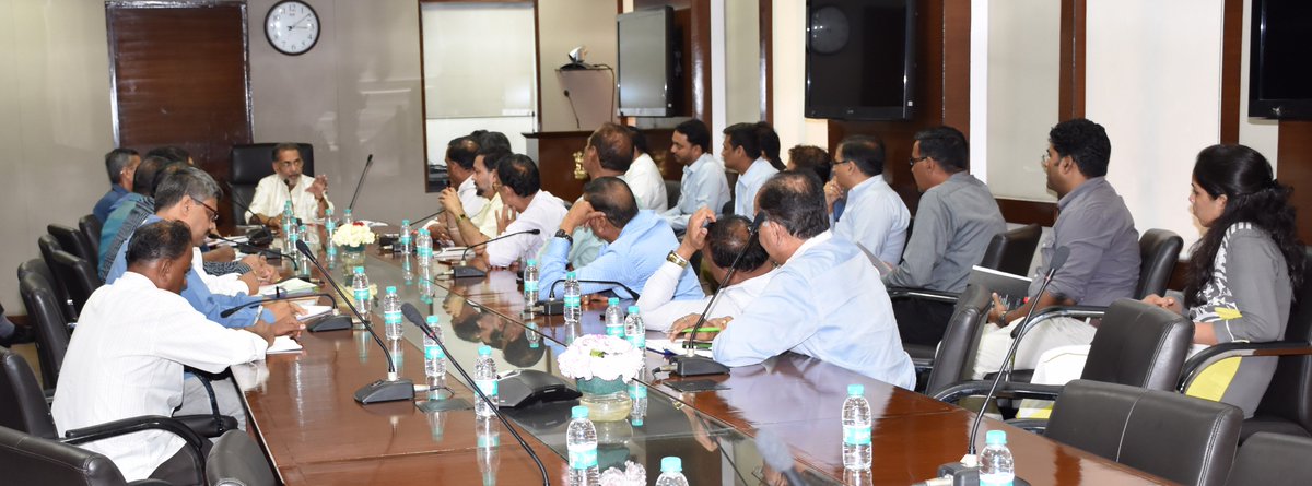 Today, I met the representatives of seed associations and motivated them to curtail prices of hybrid seeds in larger interest of farmers.