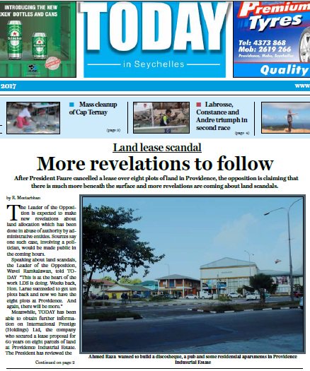 Today Newspaper tweet media