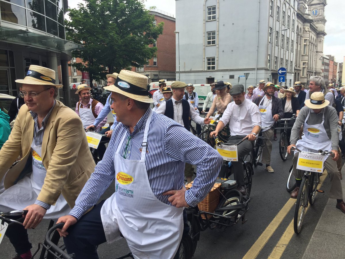 Bloomsday bicycles! #bloomsday #dublin #Ulysses