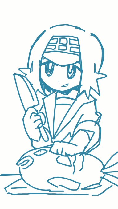 うろ覚えで描いたスイレンちゃん 