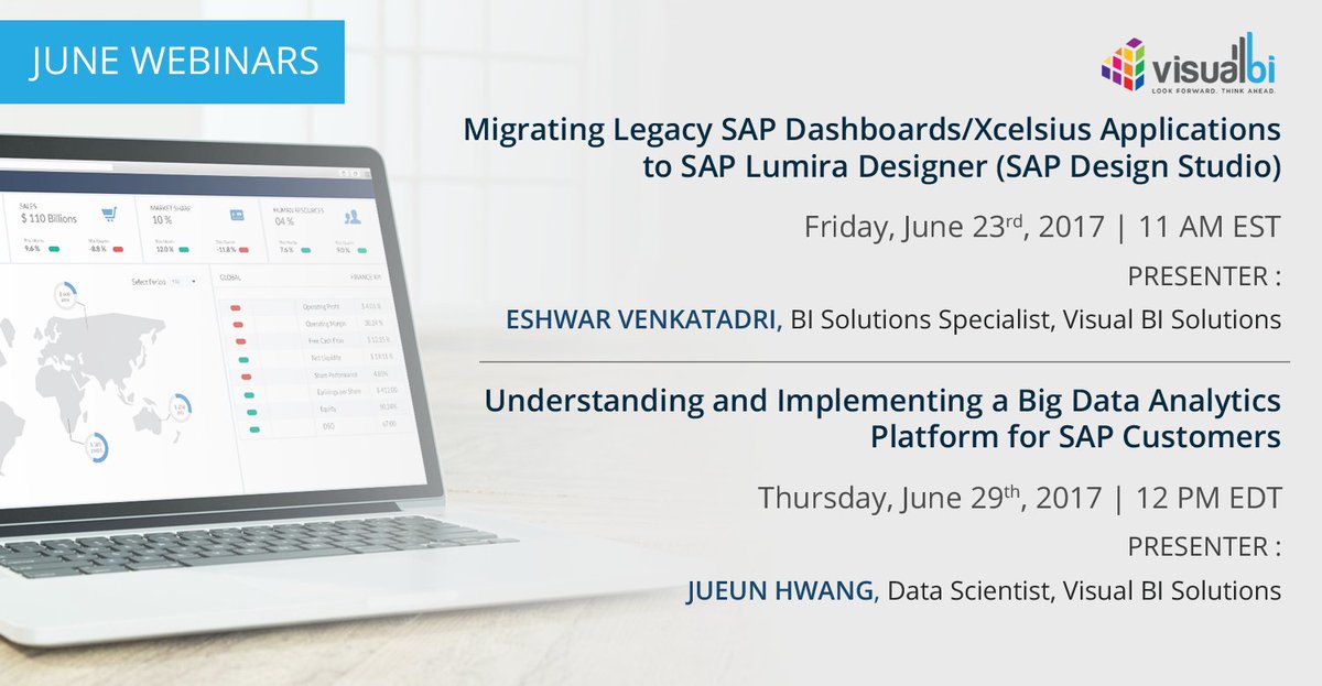 Visual_BI's tweet photo. Check out our #JuneWebinars. Register here https://t.co/khqeMuyBmr https://t.co/smENkBpxh5