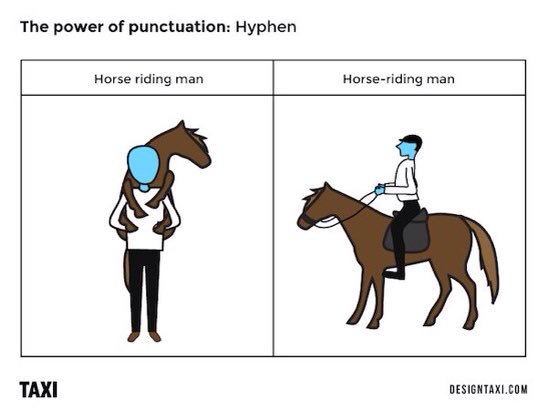prettytalking's tweet photo. Simple graphics that show the power of punctuation https://t.co/6stIoAYXO8 https://t.co/ae4wL9LSCz