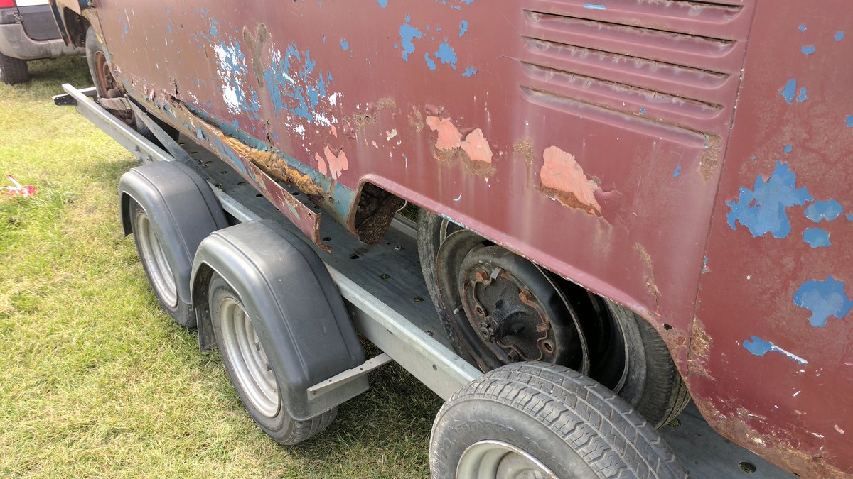 DonAmottLeisure's tweet photo. Setting up our stand at #busstopover ready for a great weekend. I guess this is what you call a #restoration project #luvinthedub https://t.co/RFaBZizhgZ