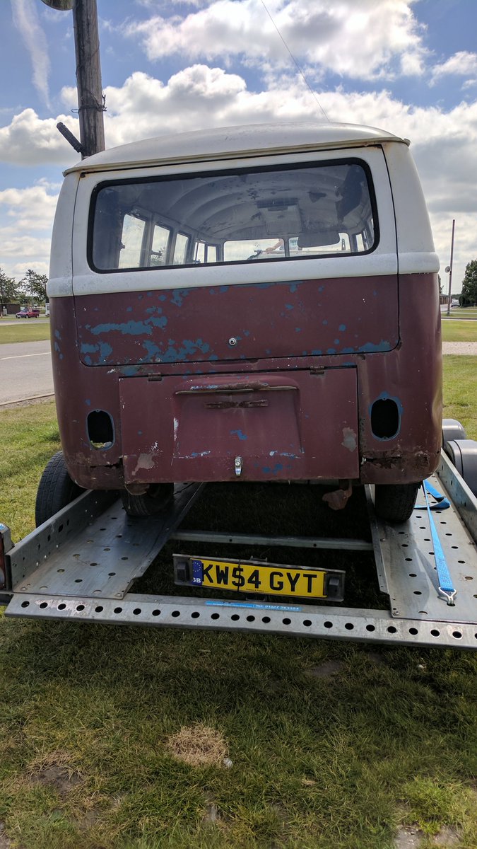 DonAmottLeisure's tweet photo. Setting up our stand at #busstopover ready for a great weekend. I guess this is what you call a #restoration project #luvinthedub https://t.co/RFaBZizhgZ