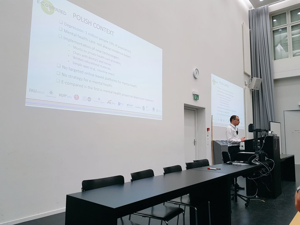 Chocolate and results of the Polish #ecompared trial. Thanks <a href="/rocie/">Roman Cieslak</a> #mentalhealth #ementalhealth #poland