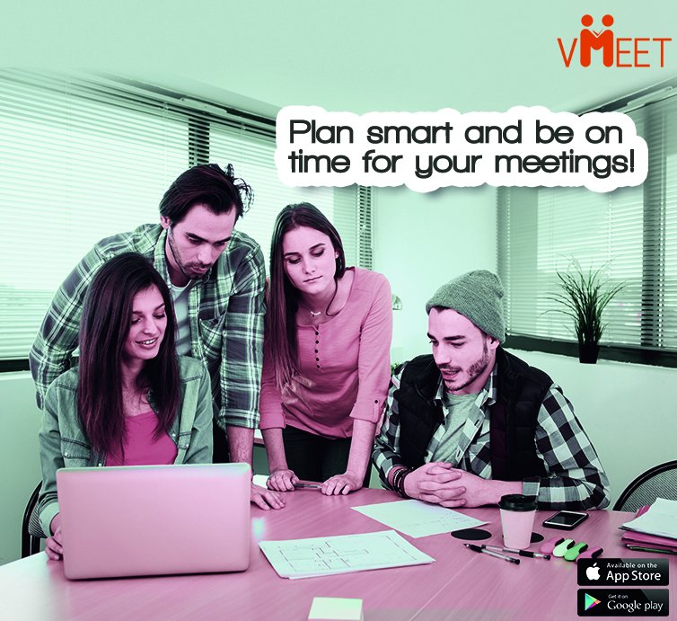 AppvMeet's tweet photo. #NeverBeLate for your important #meetings again. Plan your next meetings through #vMeet to ensure that you always #BeOnTime! #Meeting https://t.co/bZlFmqERDs