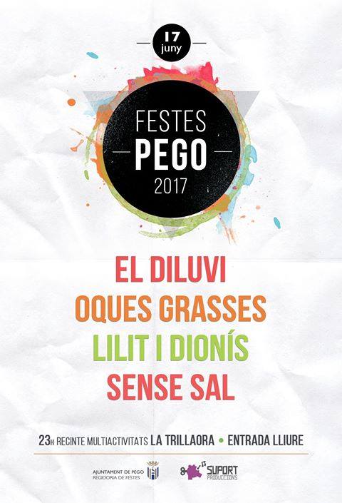 Preparades per al cap de setmana a #Pego? 

Estarem junt a <a href="/OquesGrasses/">Oques Grasses</a> , <a href="/lilitidionis/">Lilit i Dionis</a> i <a href="/GrupSensesal/">Sense sal</a> 

El concert és #Gratuït #Free