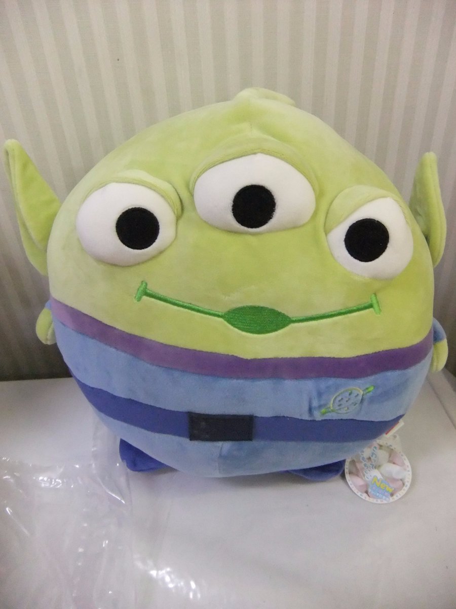 ソユーゲームフィールド旭川西 こちらは トイストーリー コロコロマシュマロぬいぐるみ です トイストーリーから バズライトイヤー リトルグリーンメン ロッツォ ハグベア のマシュマロぬいぐるみが登場です モチモチの感触を是非ともご