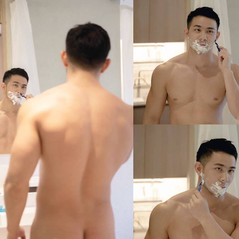 ลุคใสๆ กำลังมา ต้องตามเทรนด์กันหน่อย #โกนหนวดแปป @gundamfatpig @Soulphotobook