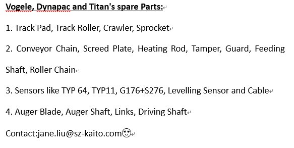 janeliu92's tweet photo. spare parts for paver https://t.co/Cx1AitmC2x