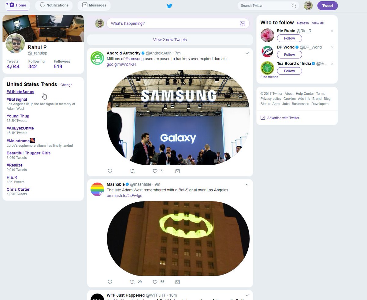 _rahulpp's tweet image. Added border radius to left over classes. This looks little better.. 😜😜 #twitterupdate #twitterui