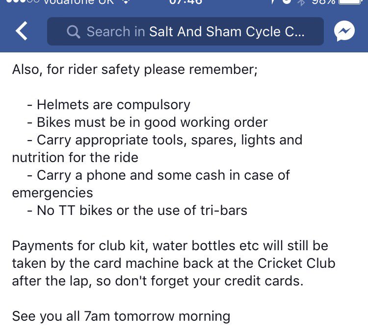 SAScycleclub's tweet photo. Every Saturday 7am, Ashton Way Keynsham. Everyone welcome to join us in our 'Lap of The Lakes'
#SAS
#LOTL
#CollectiveCycling
#TomorrowWeRide https://t.co/LMVJWIlpuh