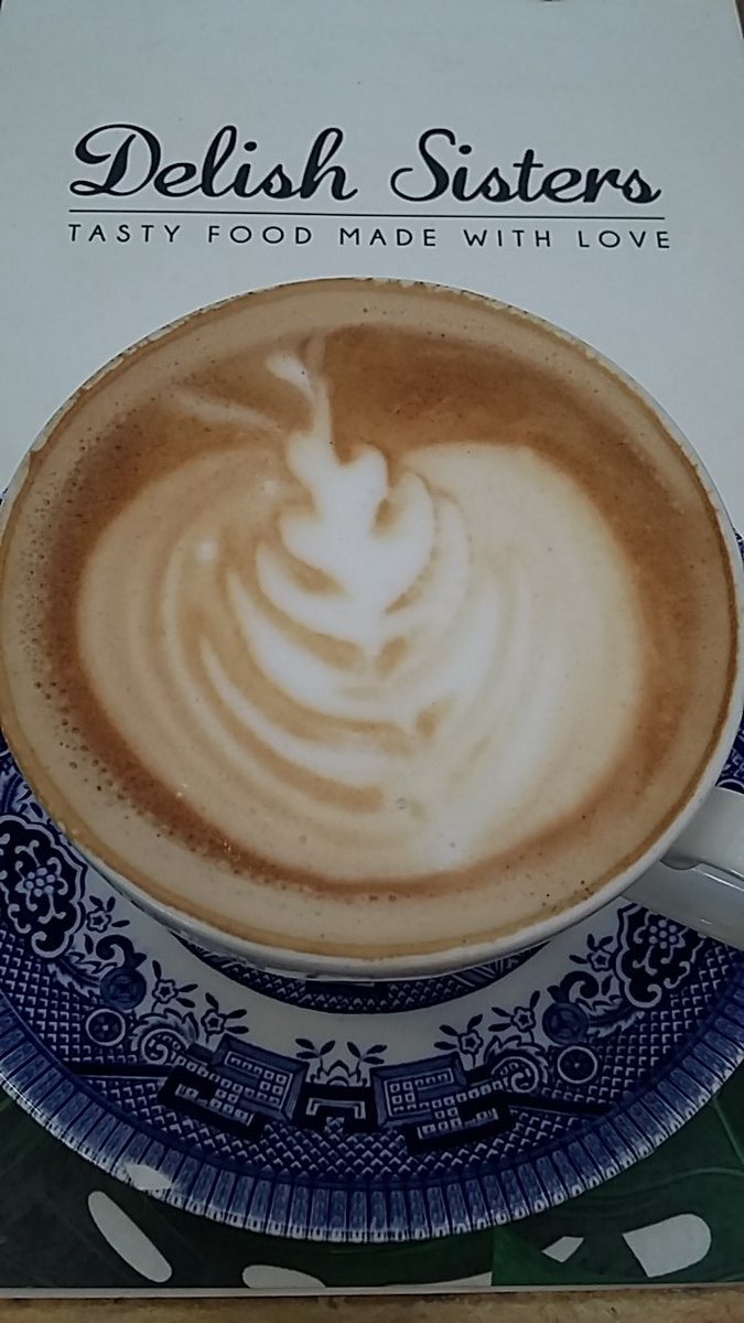 NicolaLMeyer's tweet photo. Having breakfast @Delishsisters and enjoying #ScienceofCoffee cappuccino #lovecoffee #Ballito https://t.co/cXvH1CPZKH