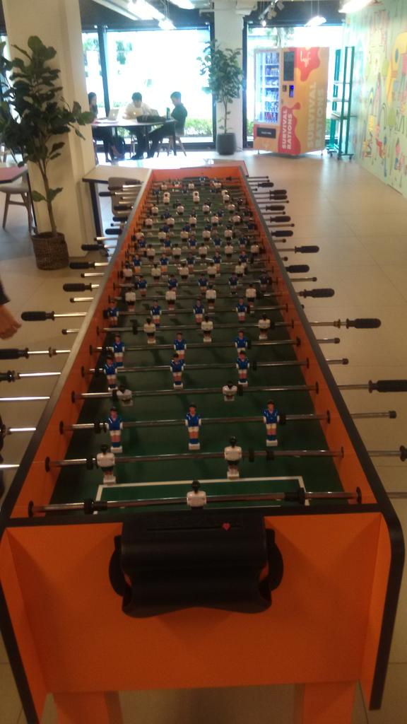 Steph_Faure's tweet image. #OAP2017 : SMU Labs at #Singapore, a fun environnement to facilit discussions and collaborations.