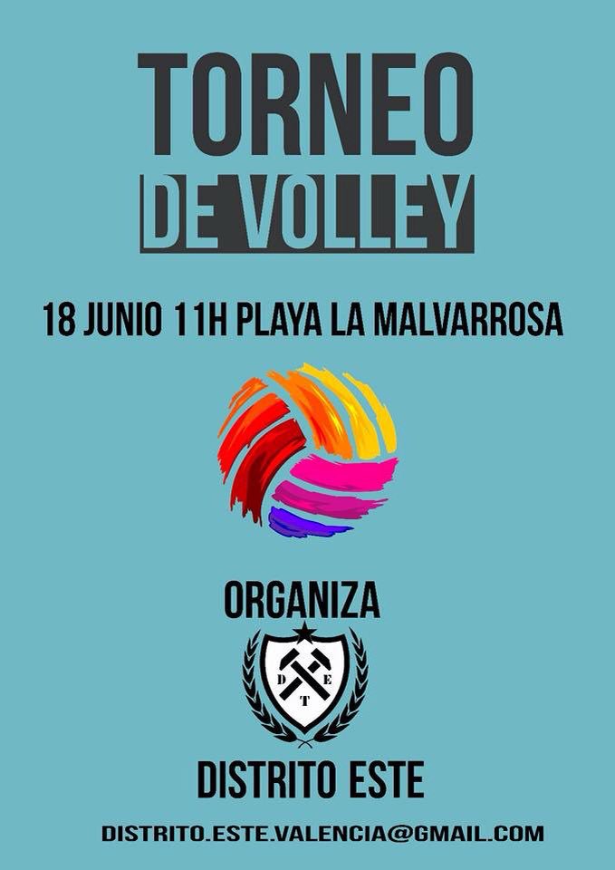 Distrito_esteV's tweet photo. Este domingo a partir de las 11, enfrente del Pans, torneo de volley!  !Os esperamos! https://t.co/yHSWOknknf