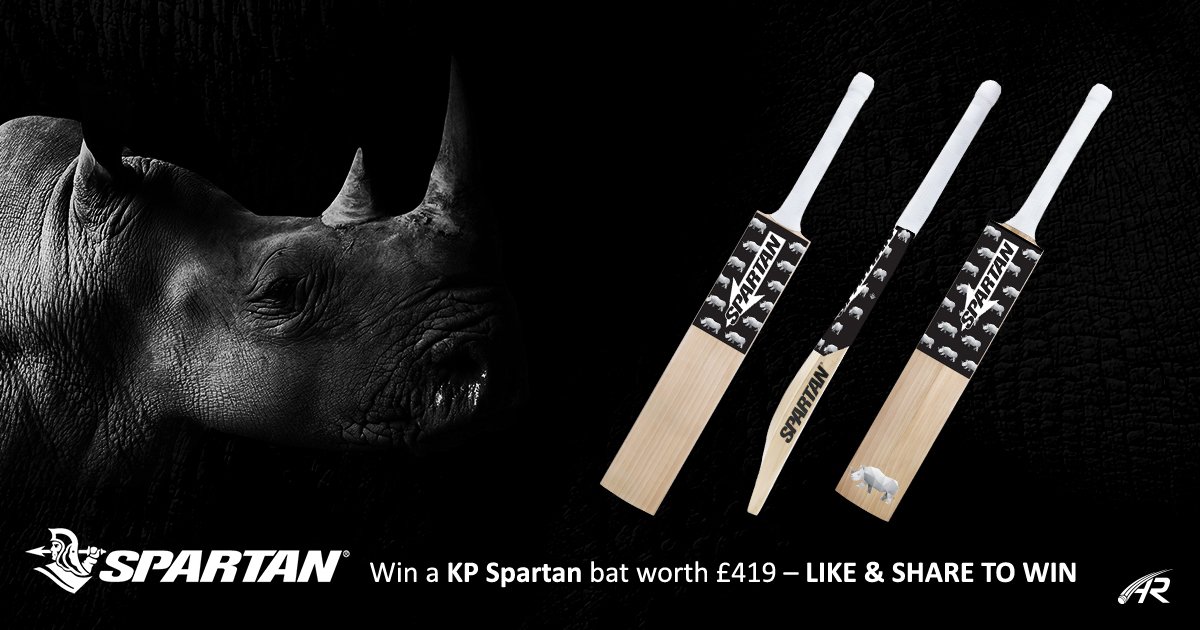 AllRounderCrick's tweet photo. WIN a Spartan KP cricket bat worth £419!! @KP24 
Simply Follow us and Retweet to enter - drawn Monday. See bat here https://t.co/HN0PlQ7Tum https://t.co/cF2OxWyA6p
