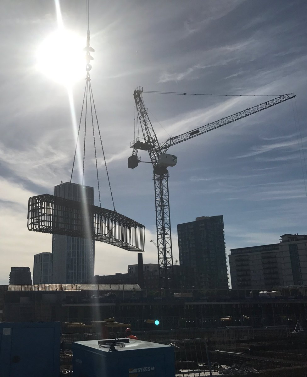 AlexHarvie1's tweet photo. Great progress on the first homes at The Sugar House Lane development. #threemills #construction #london #henryconstruction #vastintuk https://t.co/cMc1VYPaAH