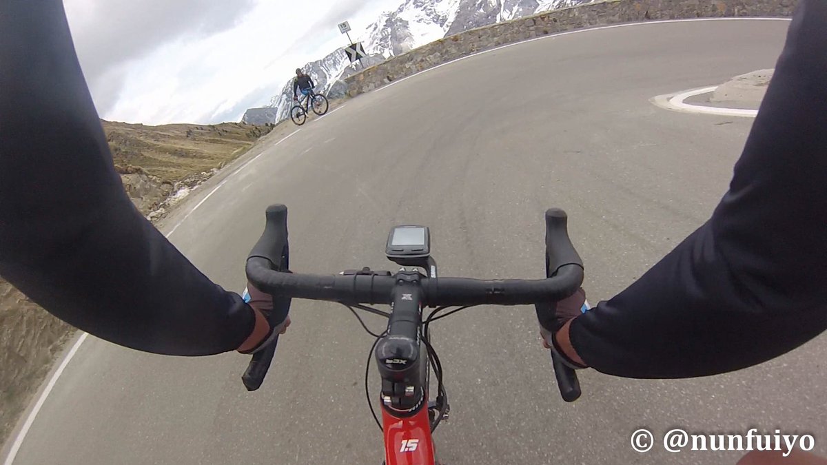 nunfuiyo's tweet photo. Descenso "On Board" del Passo Stelvio por Prato https://t.co/6gWaDGMfn1