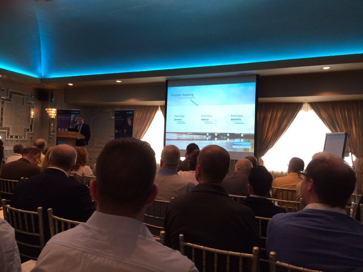 Great turnout for BOI investment forum this morning introduced by head of BOI Cork City <a href="/ByerleySean/">Sean Byerley</a> #BOI