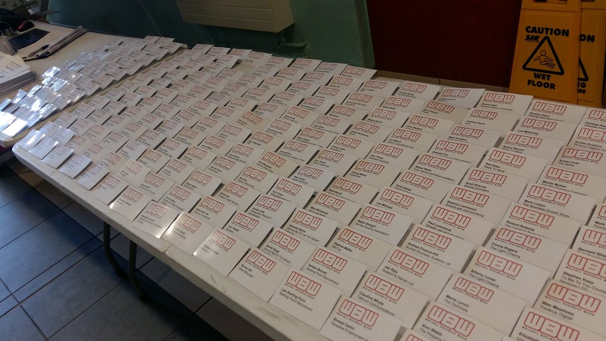 PennyEvents's tweet photo. All ready for @WalsallBusWeek @BCCCmembers @bestofwalsall @GF4Bnetwork Stands filling up @HomeServeUK https://t.co/Y70Eq8a2qU