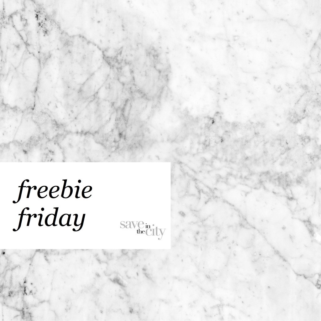 _saveinthecity's tweet photo. freebie friday https://t.co/NGM8vPr2QA https://t.co/Wu5mgq0L85