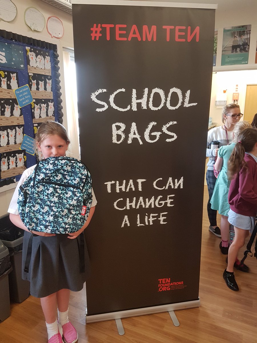 iancampbell09's tweet photo. a child from NI helping a child 7 thousand mikes away , all because of a school bag https://t.co/0wsySheASH