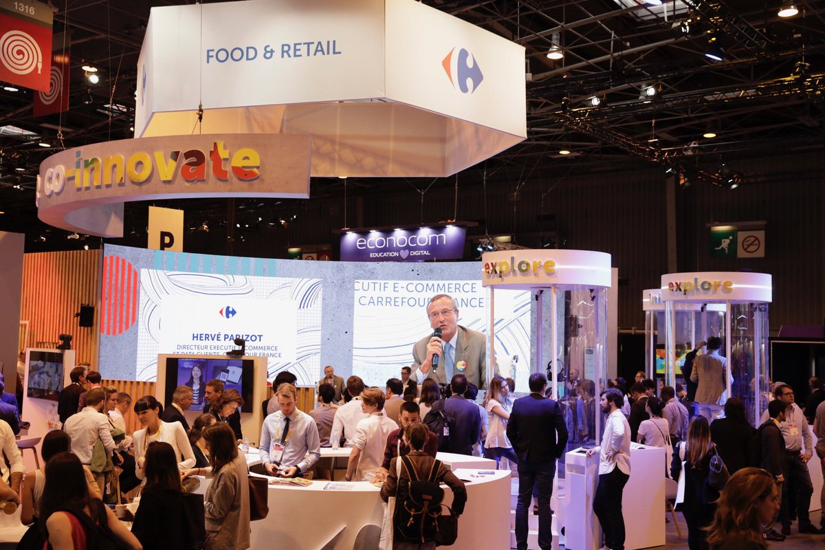 CarrefourFrance's tweet photo. @VivaTech Lancement du site monauto.fr, nouvelle collaboration startup/Carrefour, avec @Avatacar 🚘🔧 https://t.co/gN0Cik2NCs