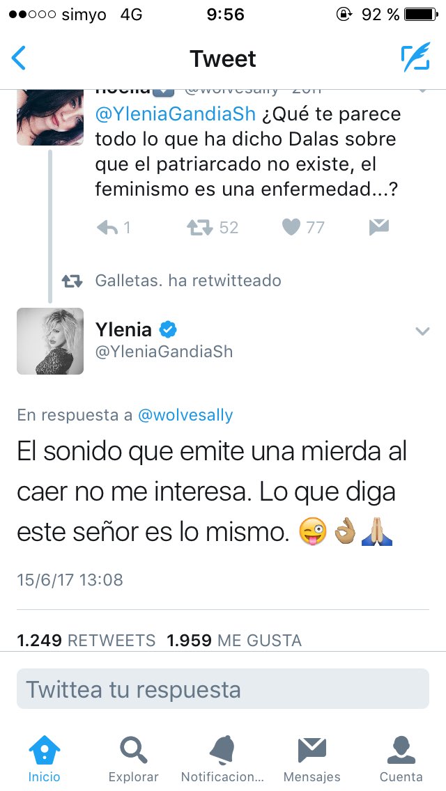 manelvideoblogs's tweet photo. Palabra de Ylenia, tetes! https://t.co/Pzq0dmfRm7