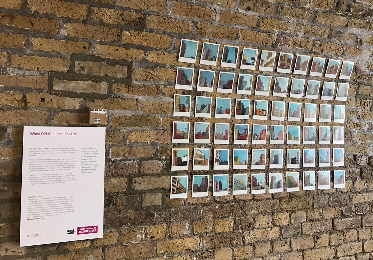 stockwool's tweet photo. A big week for our practice - 48th in the #AJ100, fantastic time with colleagues at #LREF2017 and our #LFA2017 installation looking fab! https://t.co/GQSP62eFnw