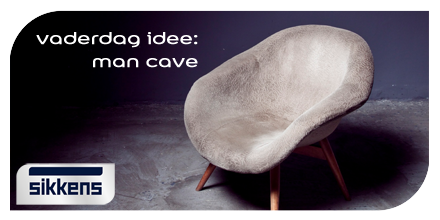 Vaderdag idee: maak van die zolder of kelder met kleur en zijn favoriete stoel een man cave. RT = ja / Hartje = nee