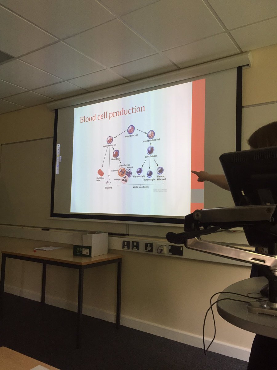 KazzyB30's tweet photo. Introduction to Haematology study day great way to end the #EEE week #teamCAS @RobinBinks @LesleyReilly20 https://t.co/BP8IDDtK4y