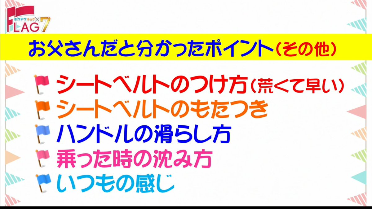 kiiroi__2210's tweet photo. バズふら⑤ #FLAG7 #ふら木 #三浦瑠麗 #松村未央 #FathersDrive #ECLIPSE #録ナビ #FujitsuTEN https://t.co/tu9laGIWJf