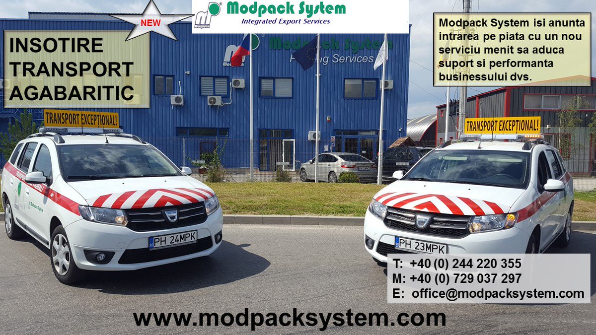 ModpackSystem's tweet image. Modpack System un nou serviciu in Romania si UE , ESCORTA TRANSPORT EXCEPTIONAL
